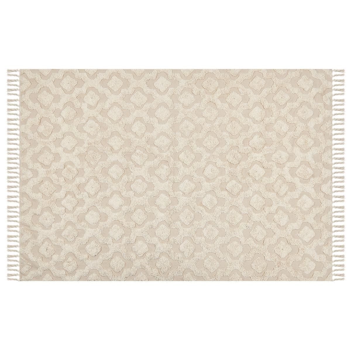 KURZFLOR-TEPPICH Aksaray 200/140 cm - Beige, Textil (140/200cm) - Beliani