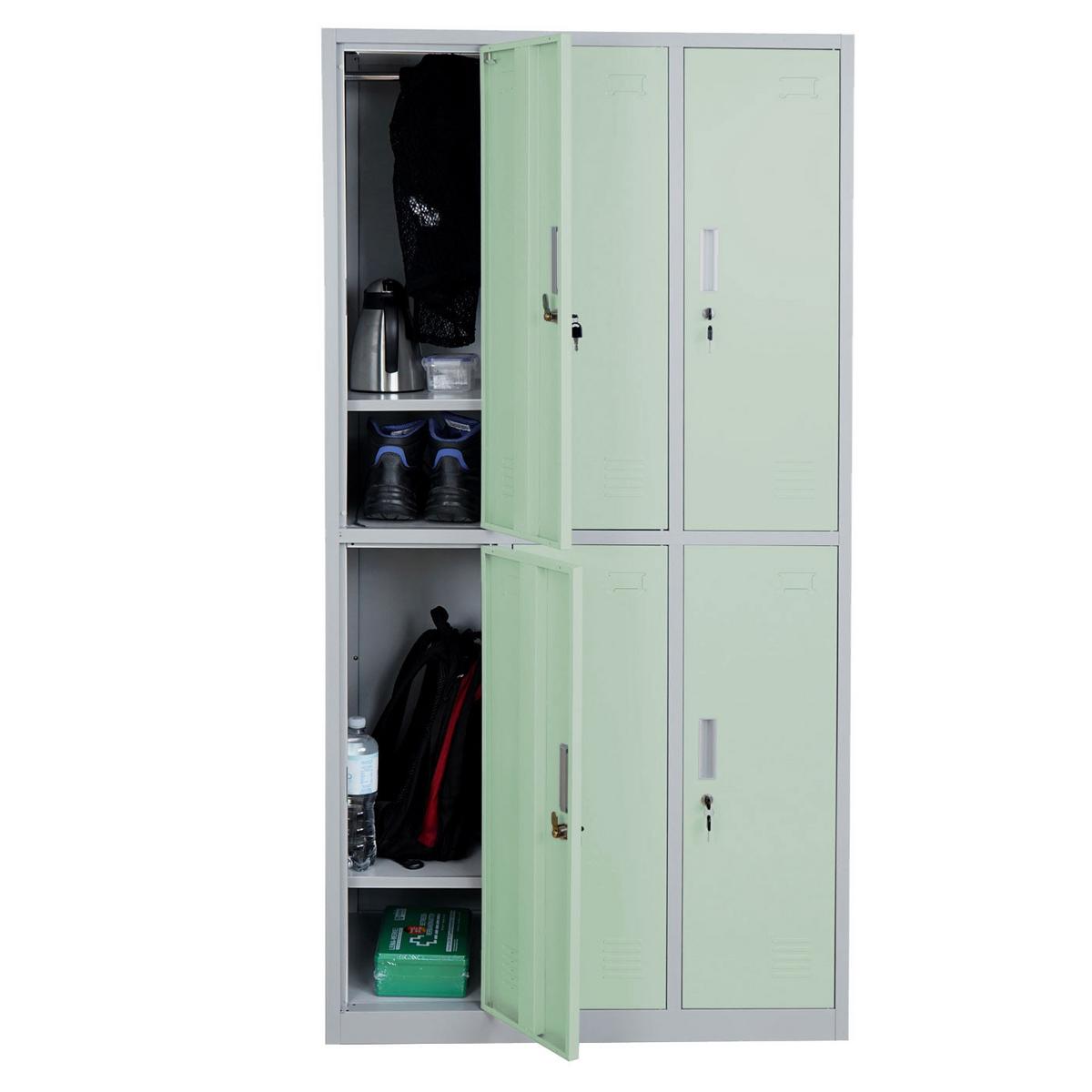 SCHLIESSFACH Green - Grün, Metall (90/180/50cm) - MCW