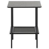BEISTELLTISCH Mogest 45x45 cm - Dunkelbraun, Holzwerkstoff/Metall (45/45/55cm) - Selsey