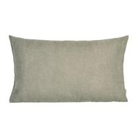 KISSENHÜLLE FarbTon Chenille-Haptik greig-taupe 50/30 cm - Taupe, Textil (30/50cm) - beties Heimtextil