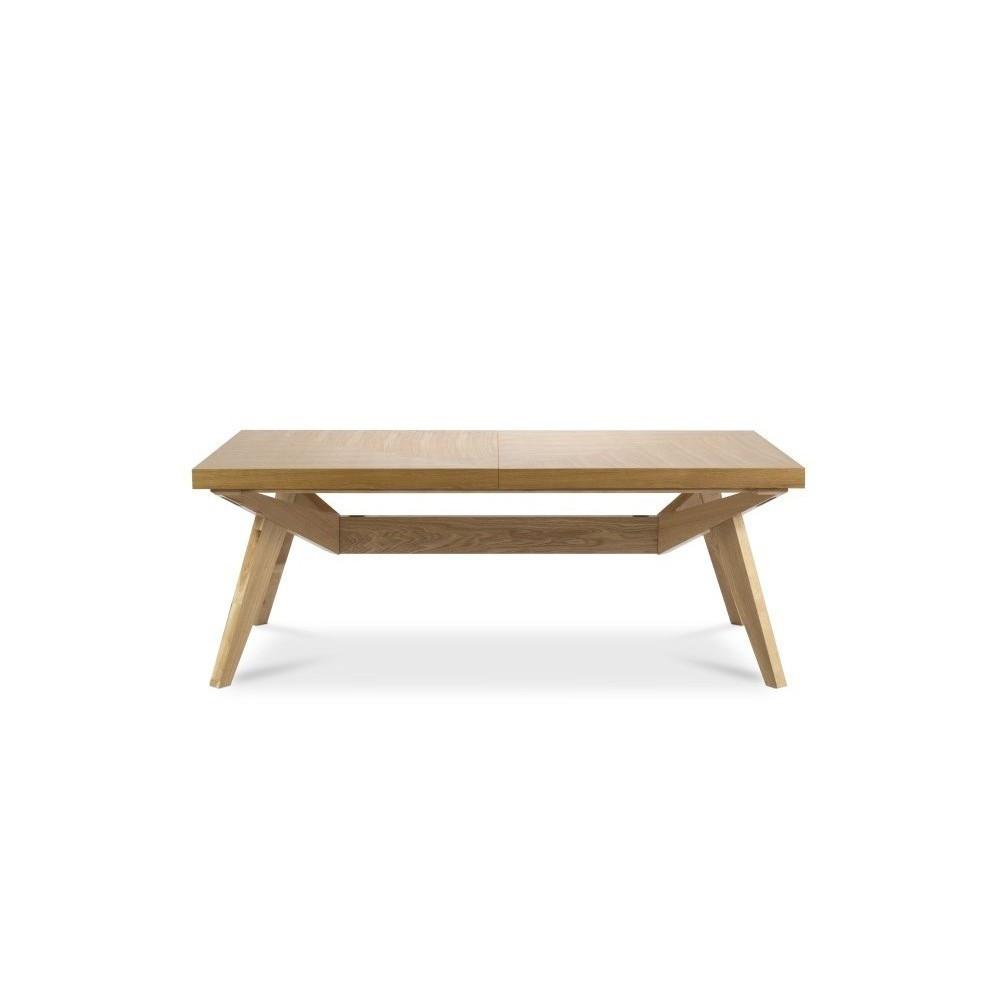 ESSTISCH VERSO Ausziehbar 200 - 300 / 100 x 76 cm - Eichefarben, Holz (200/100/76cm) - MASSENO
