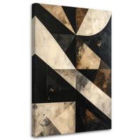 LEINWANDBILD Abstraktion 40x60cm - Beige, Textil (40/60cm) - Feeby
