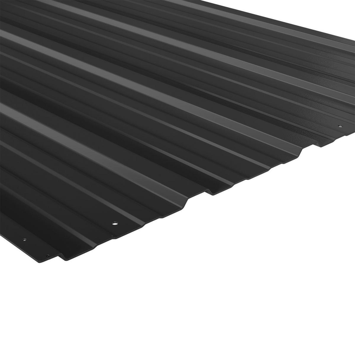 PROFILBLECH Anthrazit 110x45 cm 14er-Set - Anthrazit, Metall (45/110cm) - Juskys