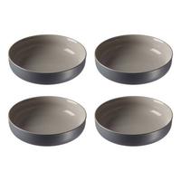SCHALEN Jasper Grau ø 19.0 cm 4er Set - Grau, Keramik (19cm) - Ritzenhoff Breker