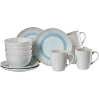 FRÜHSTÜCKS-SET Mira beige 12-tlg. - Beige, Keramik (18/24/39cm) - Ritzenhoff Breker