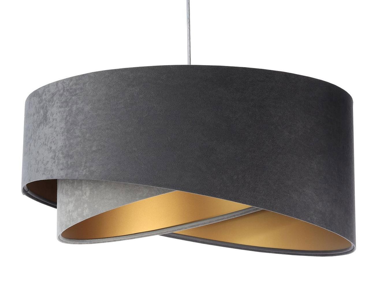 HÄNGELEUCHTE Grau 50/23 cm - Grau, Kunststoff (50/1/23cm) - ONZENO