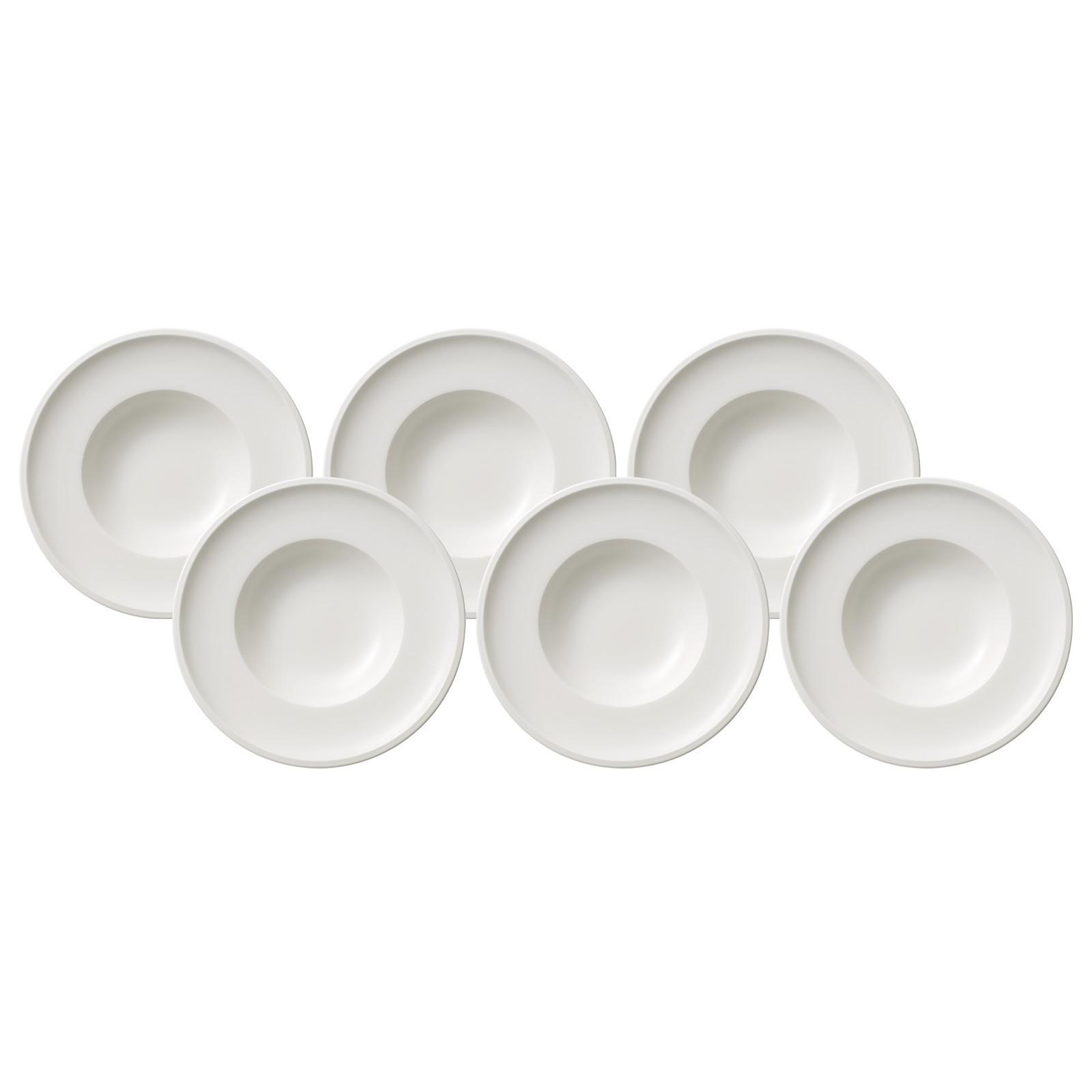 SUPPENTELLER Artesano Original weiß ø 25 cm 6er Set - Weiß, Keramik (25cm) - Villeroy & Boch