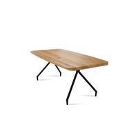 MASSIVHOLZTISCH Danette 7 140x76x90 Esszimmertisch Wildeiche geölt - Wildeiche, Holz (140/76/90cm) - 58aufmkessel