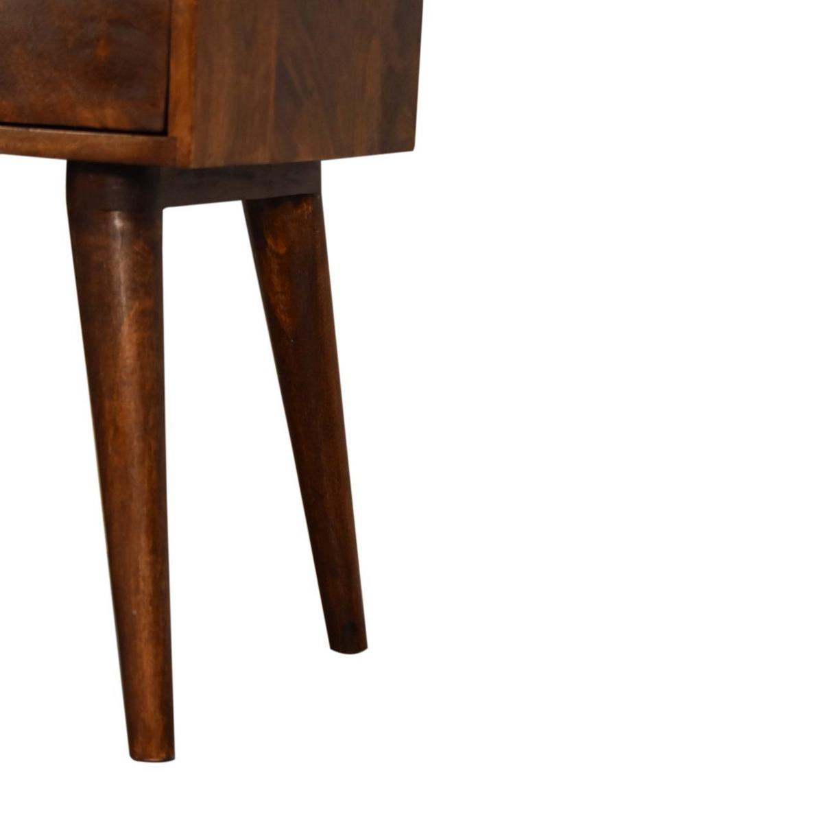 NACHTTISCH Ariella, Kastanienbraun - Braun, Holz (45/57/35cm) - Artisan Furniture