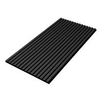 AKUSTIK WANDPANEEL-SET Vang 12-TLG. - Silbereichenfarben, Holzwerkstoff/Kunststoff (60/120/2.1cm) - NEU.HOLZ
