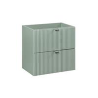 WASCHTISCHUNTERSCHRANK 60cm Jade Grün - Grün, Holzwerkstoff (60/57/40cm) - Petits-meubles