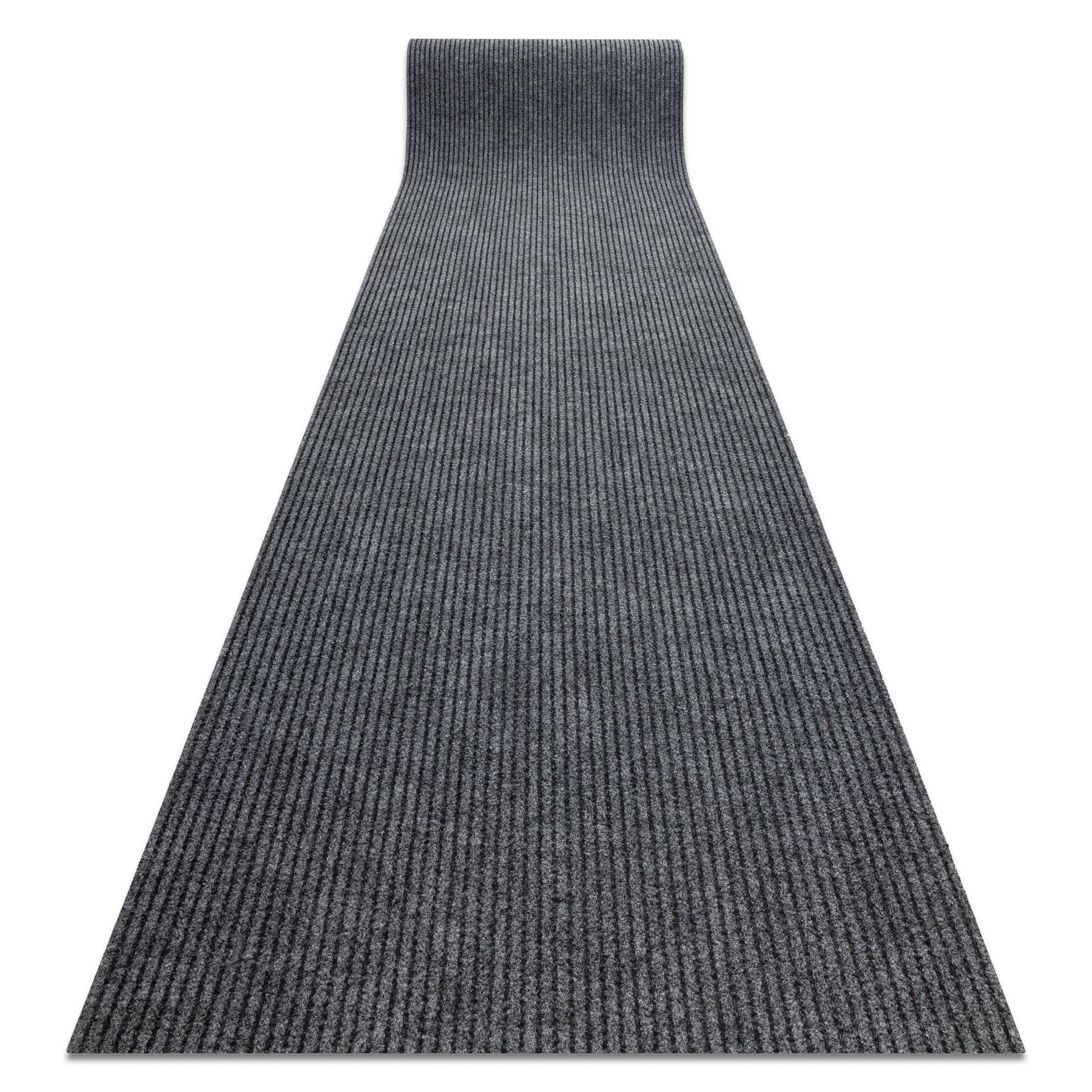 LÄUFER Türmatte rutschfest 80/130 cm - Grau, Textil (80/130cm) - rugsX