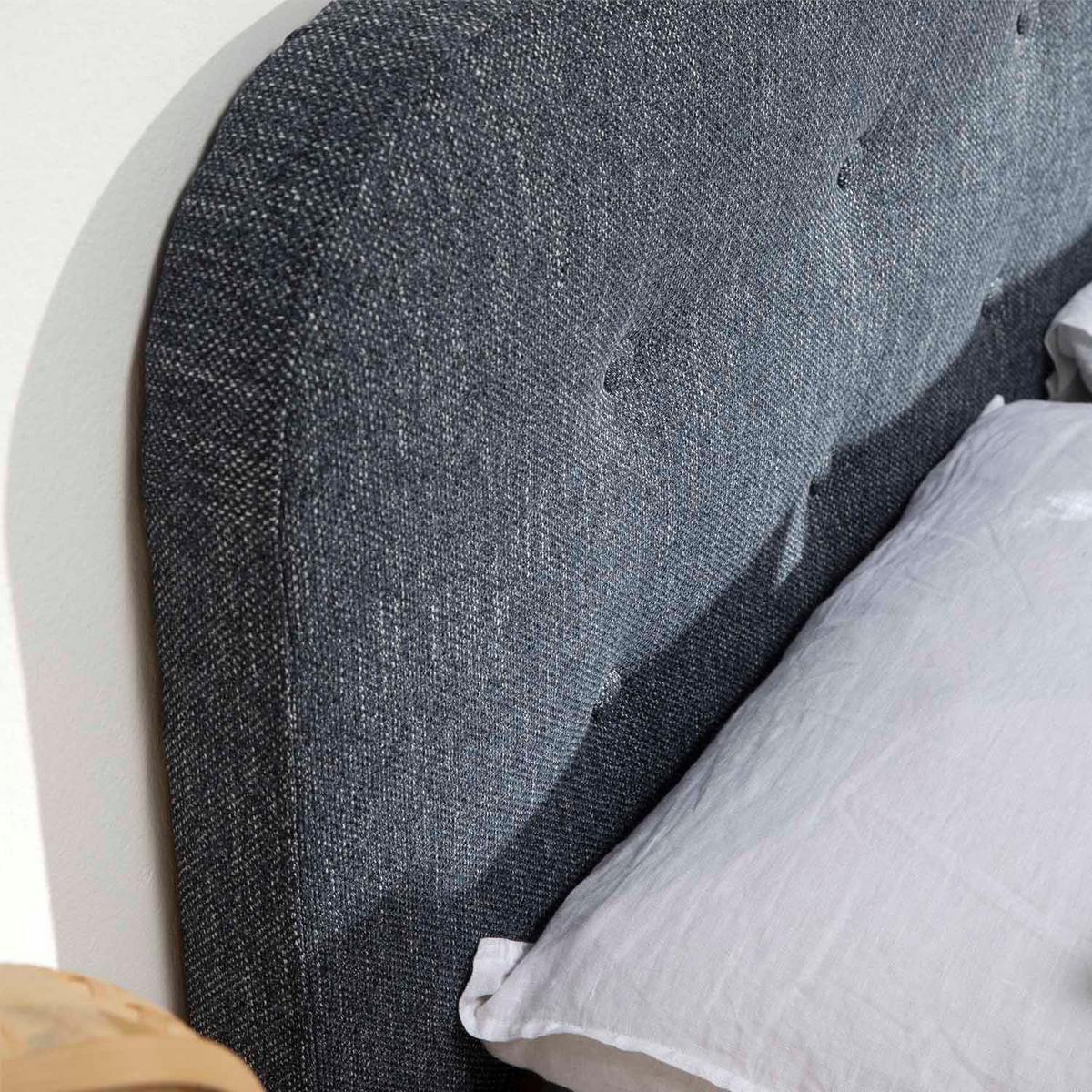 KOPFTEIL 150x60 cm Saona Blau - Blau, Textil (8/60/150cm) - VS Venta-stock