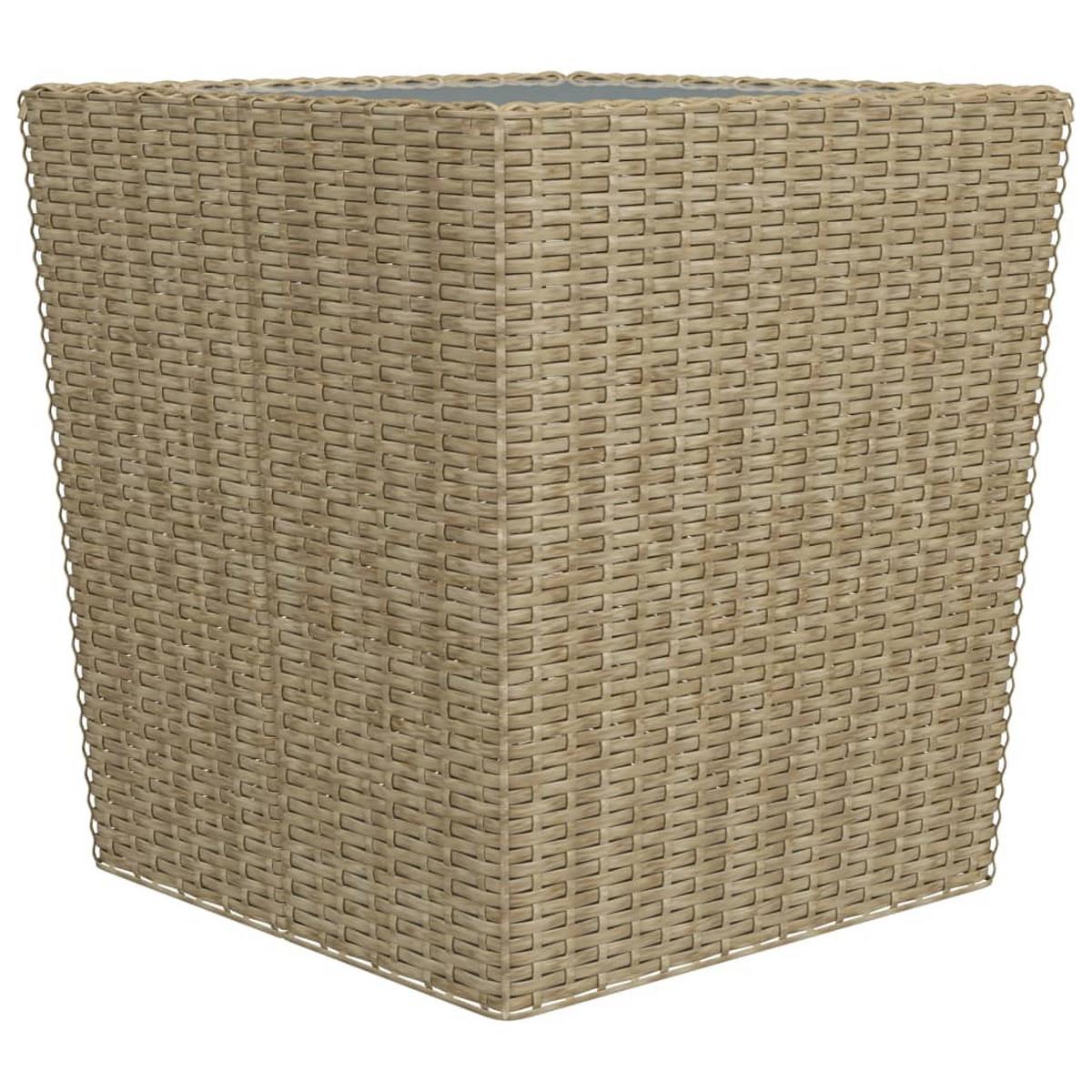 GARTENSET Yalich 3-teilig - Beige, Metall - Nettlife