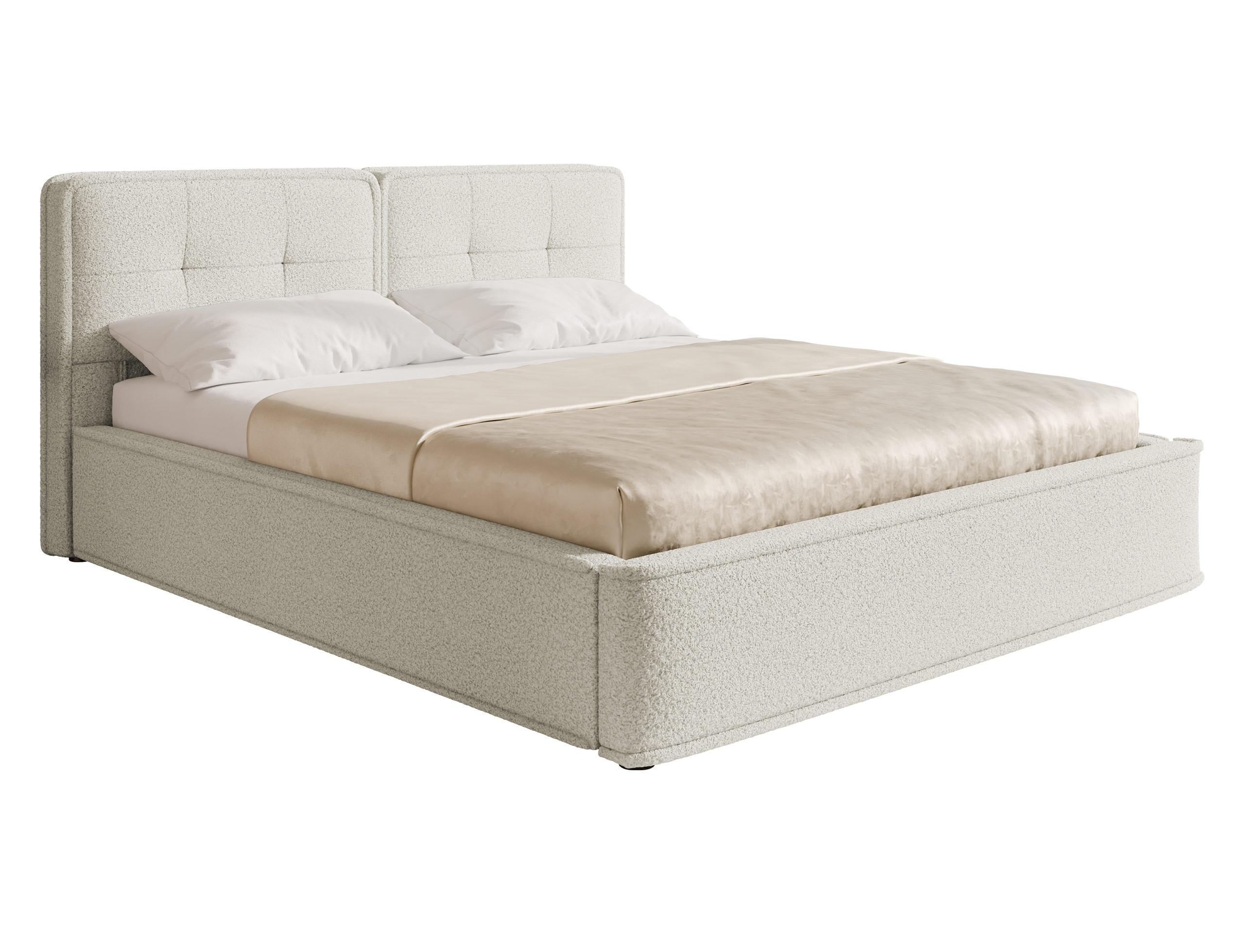 POLSTERBETT Zotik 160 8802 - Beige/Schwarz, Holzwerkstoff/Textil (160/200cm) - MIRJAN24