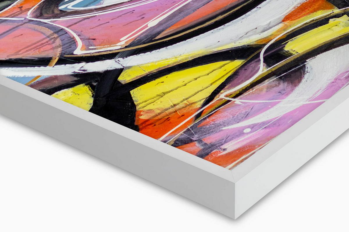 ACRYLBILD HANDGEMALT 122,5/82,5 cm - Multicolor, Textil (122.5/82.5cm) - KUNSTLOFT