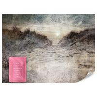 FOTOTAPETE Abstrakter Strand Beton Abstraktion 150x105 - Beige/Braun, Papier (150/105cm) - Muralo
