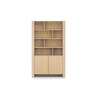 BÜCHERREGAL AVORIO 103x39x160 cm, Regal Eichefarben - Eichefarben, Holzwerkstoff (103/160/39cm) - MASSENO