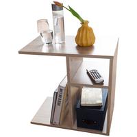 BEISTELLTISCH Holz Ablagefächer Kratzfest Wasserabweisend ITTER, Beige 50x30x50 cm - Beige, Holz (30/50/50cm) - KADIMA DESIGN