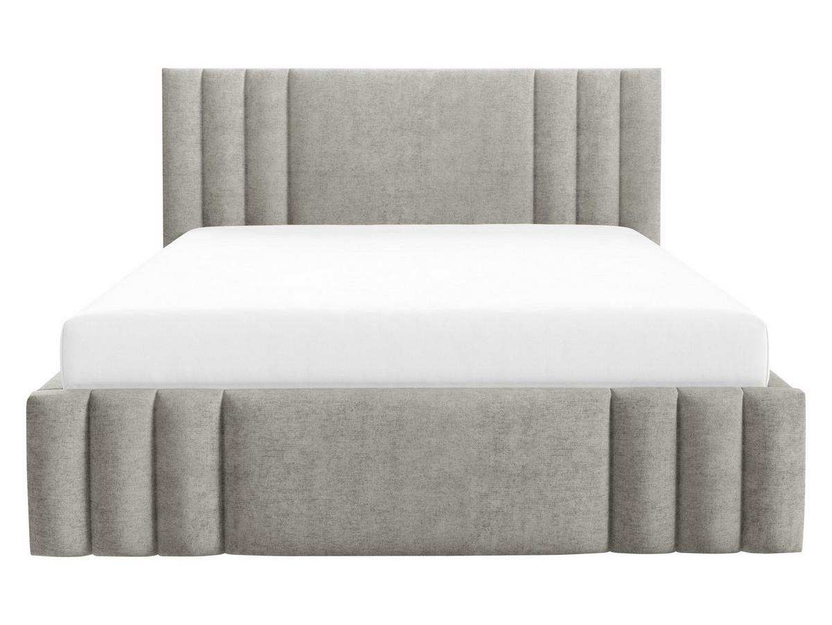POLSTERBETT Ribo - Greige, Holz/Textil (140/200cm) - MIRJAN24