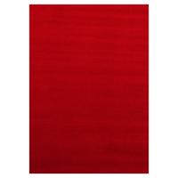 TEPPICH Kurzflor Waschbar LECH in Rot, einfarbig, 140 x 200 cm - Rot, Textil (200/140cm) - KADIMA DESIGN