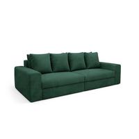 SOFA Paola 3 Sitzplätze Tannengrün - Waldgrün, Holz (272/86/120cm) - Petits-meubles