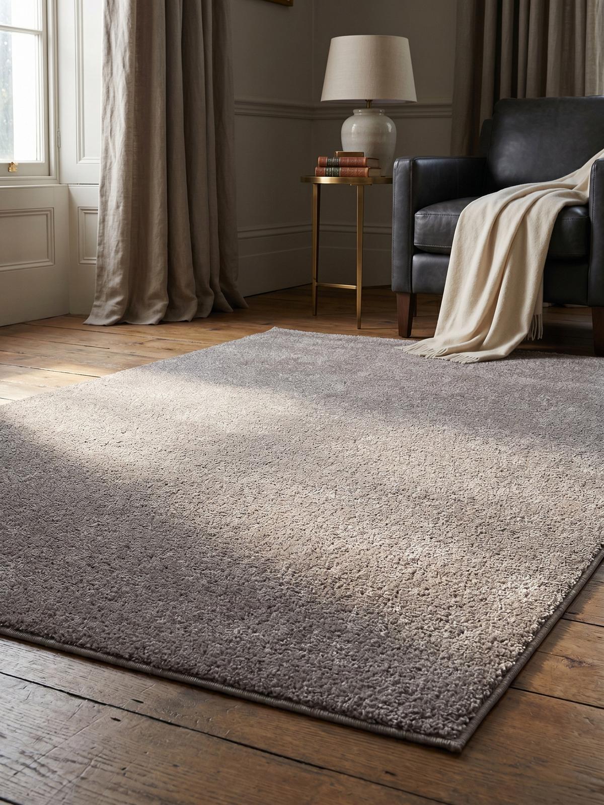 TEPPICH Kurzflor MAIN in Beige, einfarbig, 140 x 200 cm - Beige, Textil (200/140cm) - KADIMA DESIGN