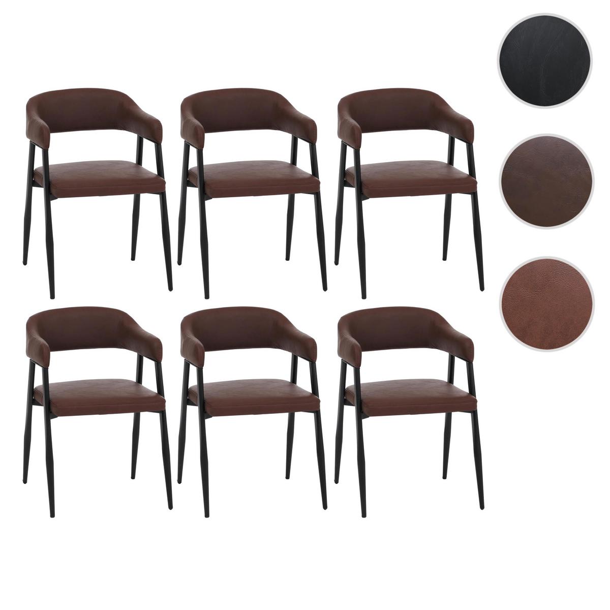 ESSZIMMERSTUHL Rotbraun - Rotbraun/Rostfarben, Kunststoff (51/77/52cm) - MCW