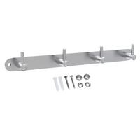 HAKENLEISTE 30/4.2/4.2 cm - Silberfarben, Metall (4.2/4.2/30cm) - Intirilife