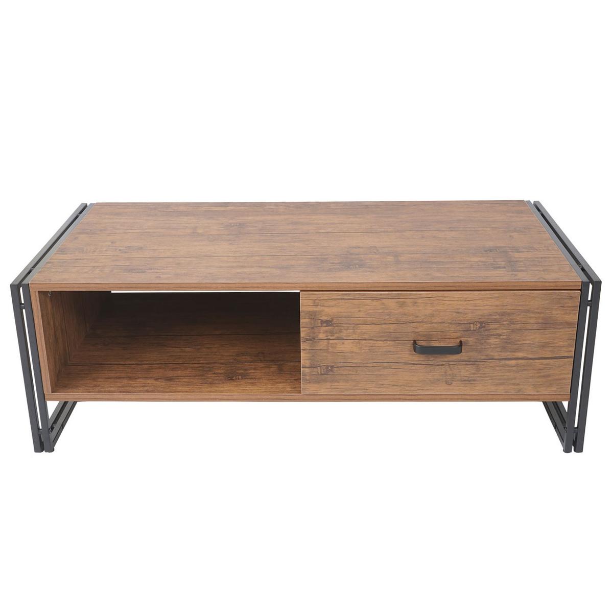 COUCHTISCH rechteck Wildeiche Dekor - Wildeiche, Holz (60/120/41cm) - MCW