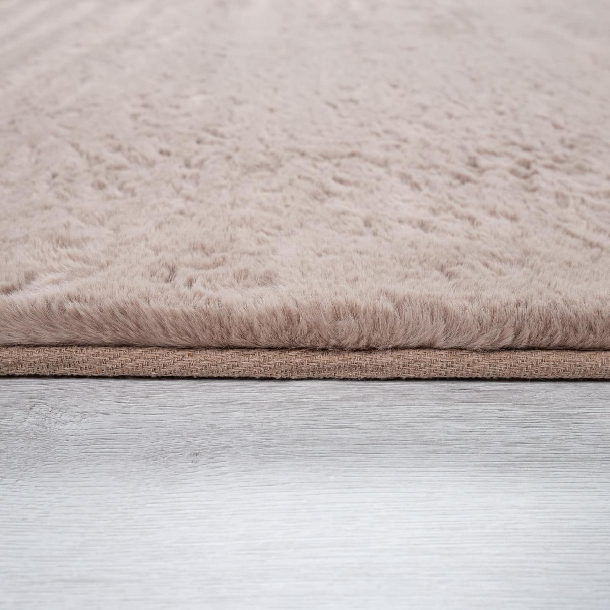 HOCHFLORTEPPICH, einfarbig, Beige, 160 x 230 cm - Beige, Textil (230/160cm) - KADIMA DESIGN