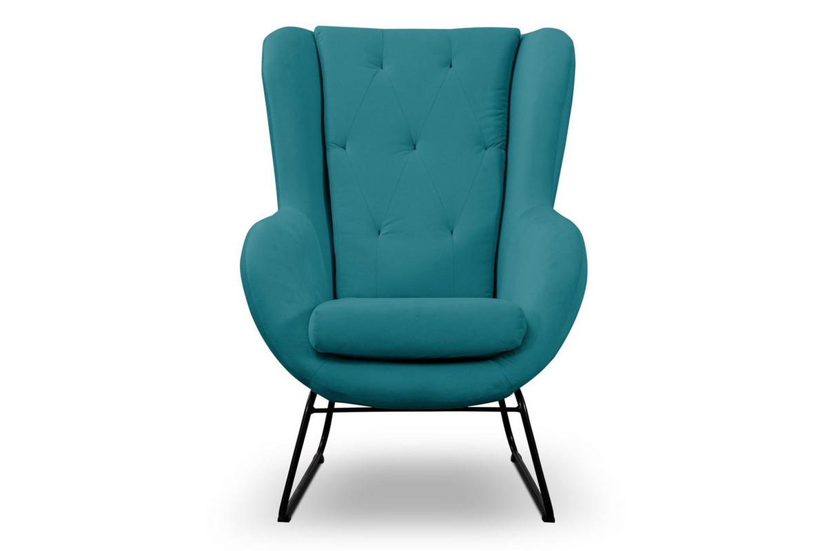 SESSEL Artemis In Kronos - Türkis, Holzwerkstoff/Textil (80/105/100cm) - Fun Möbel
