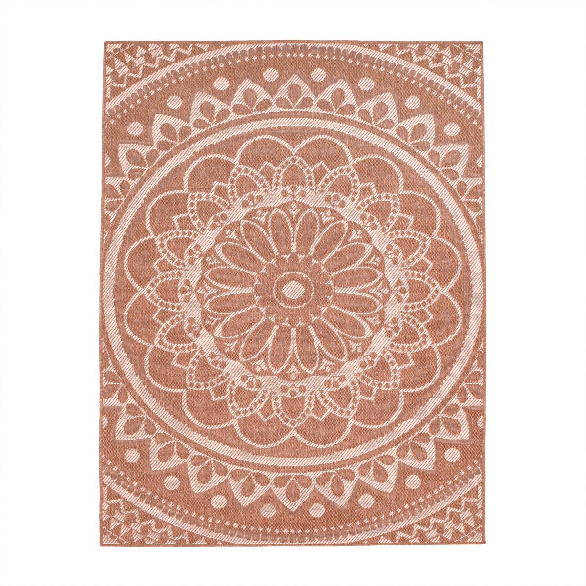 OUTDOORTEPPICH Marokkanisch Apricot 160 x 220 cm - Hellrosa, Kunststoff (160/220cm) - TT Home