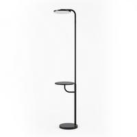 LED STEHLAMPE Evvin 34/28/174 cm - Schwarz, Kunststoff/Metall (34/28/174cm) - ZMH