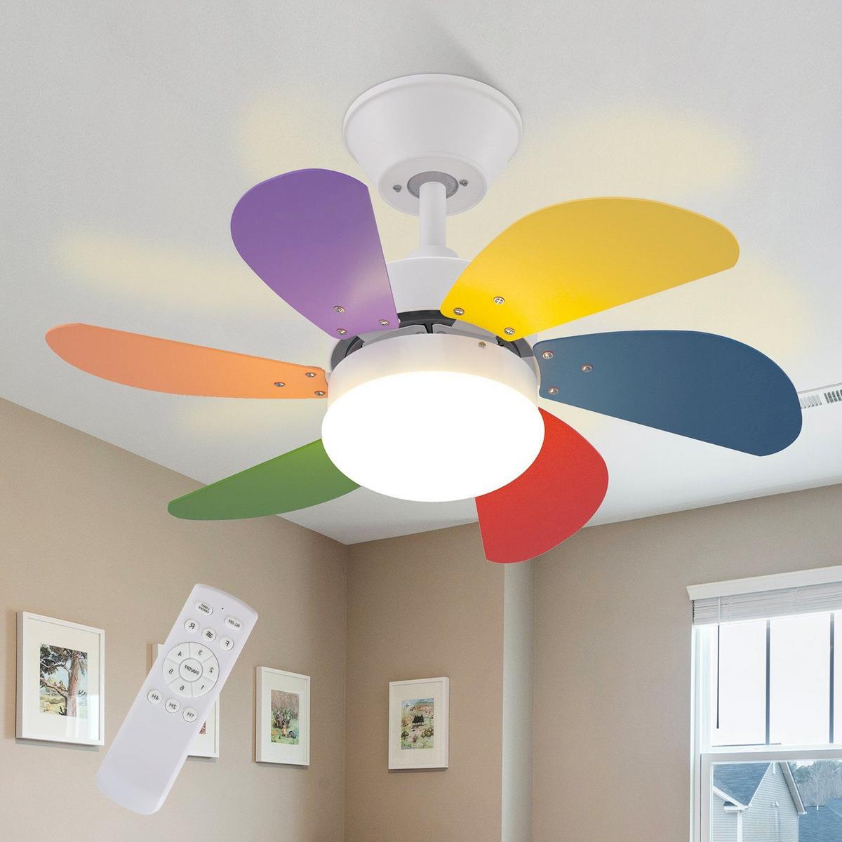 DECKENVENTILATOR Emmen II 75/75/43cm - Multicolor, Metall (75/75/43cm) - Nettlife