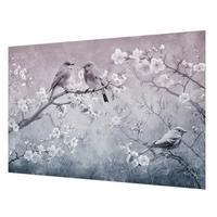 FOTOTAPETE 152x104 cm - Subtile Natur - Grau, Textil (152/104cm) - Wallfluent