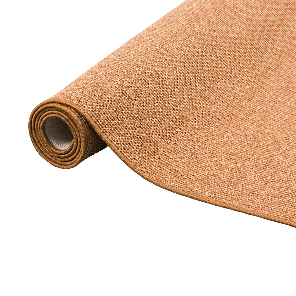 SISAL NATUR TEPPICH KLASSISCH - Orange, Textil (160/160cm) - Snapstyle