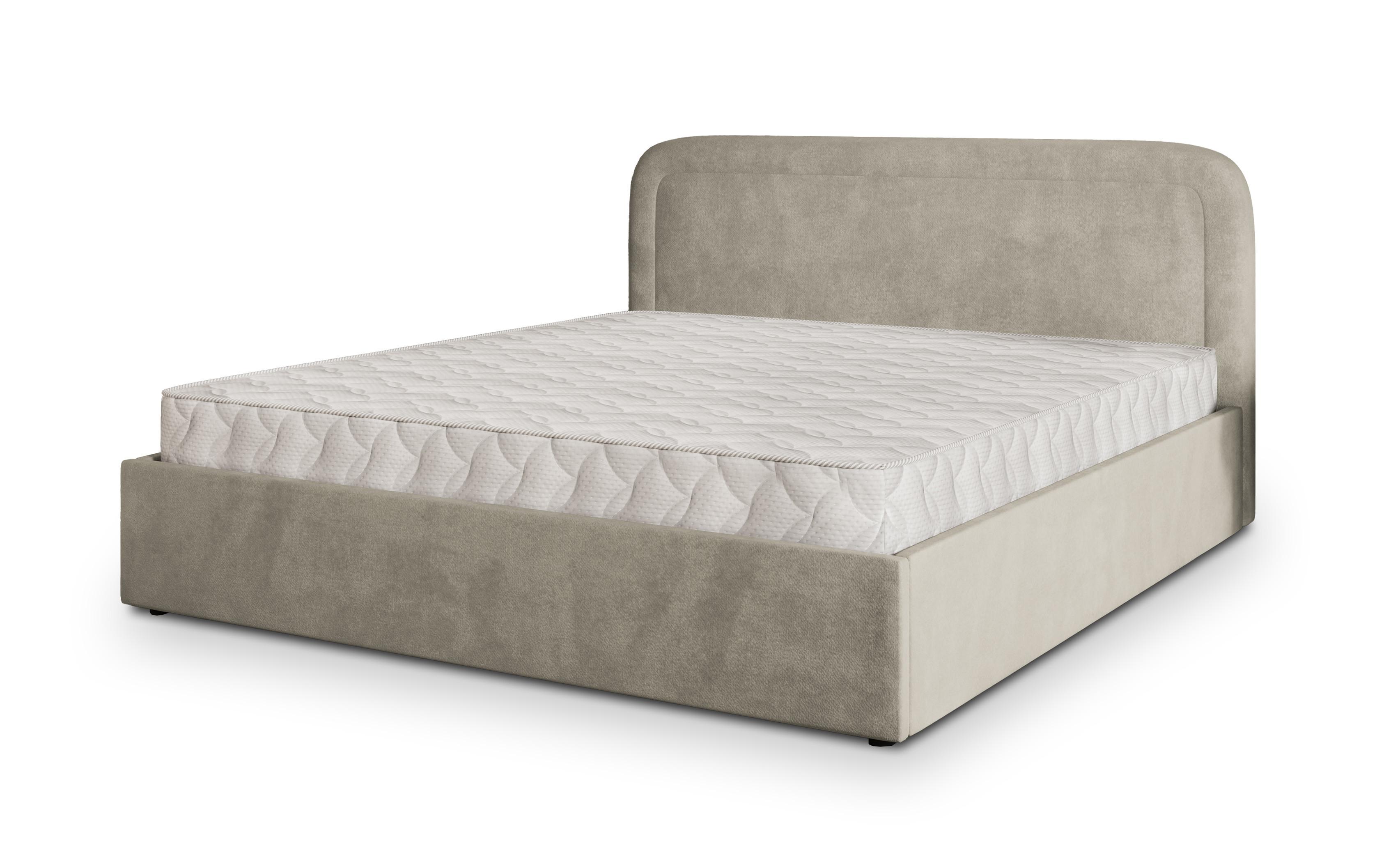 POLSTERBETT BENIRA K 200x200 cm mit Bettkästen - Beige - Beige, Holz/Textil - MASSENO