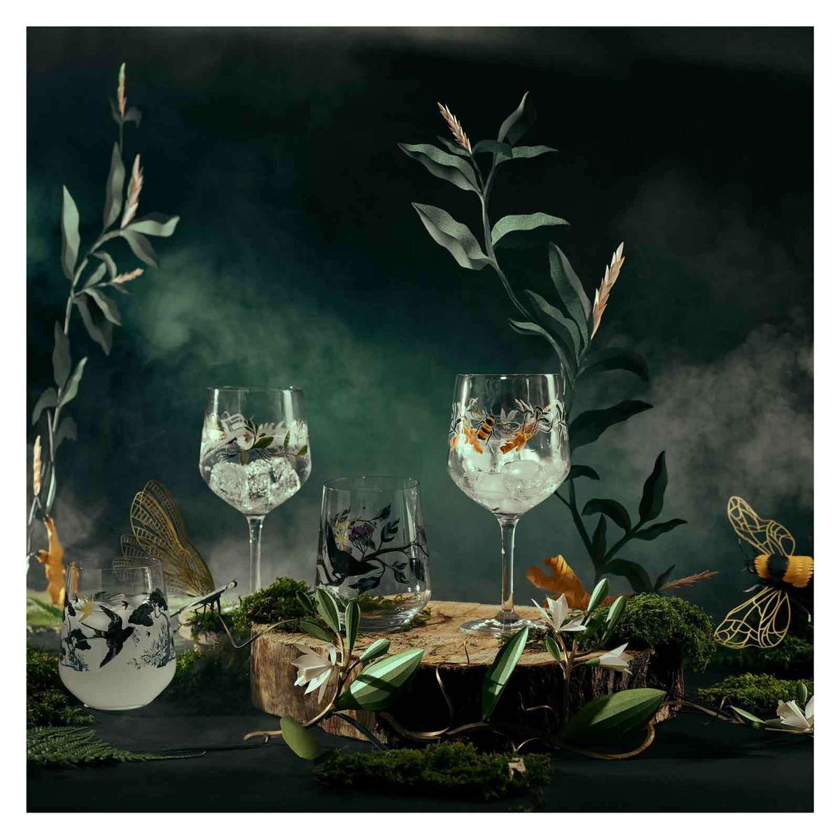 GIN-GLÄSER Botanic Glamour transparent 720 ml 2er Set - Transparent, Glas - Ritzenhoff