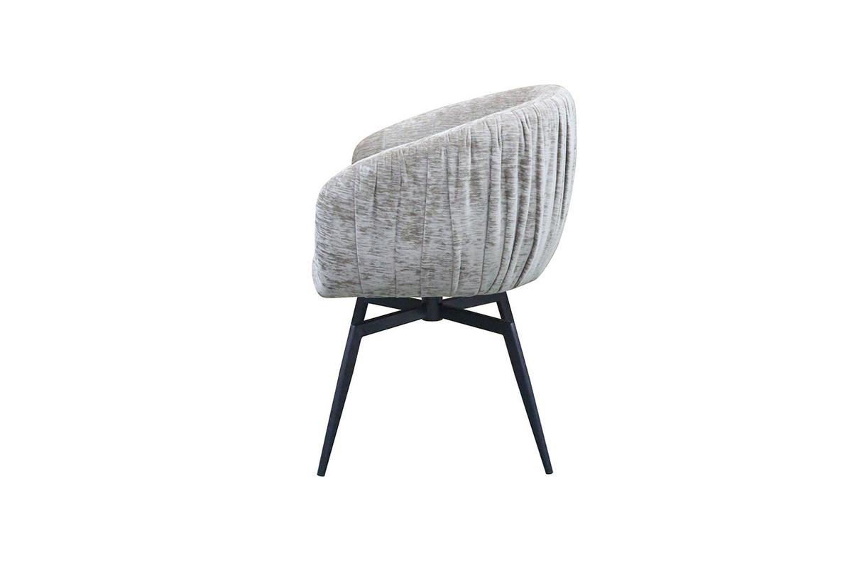 ESSZIMMERSTUHL LIMA Braun Webstoff (1er-Set) - Hellbraun/Braun, Kunststoff/Textil (57/80/60cm) - KAWOLA
