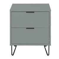 KOMMODE Erna 51x45x62 Pinie Green matt Lack - Grün, Holzwerkstoff (51/62/45cm) - 58aufmkessel