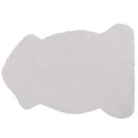 KUNSTFELL-TEPPICH Undara 90/60 cm - Grau, Kunststoff (60/90cm) - Beliani