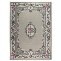 WOLLTEPPICH BEAULY, klassisch, Braun-Beige, 120 x 180 cm - Braun, Textil (120/180cm) - KADIMA DESIGN