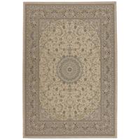 FLACHWEBTEPPICH Flomi Garden 60x90 cm - Beige, Textil (60/90cm) - THEKO