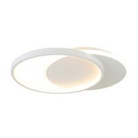 LED-DECKENLEUCHTE Gemini 41/30/6 cm - Weiß, Metall (41/30/6cm) - Nettlife