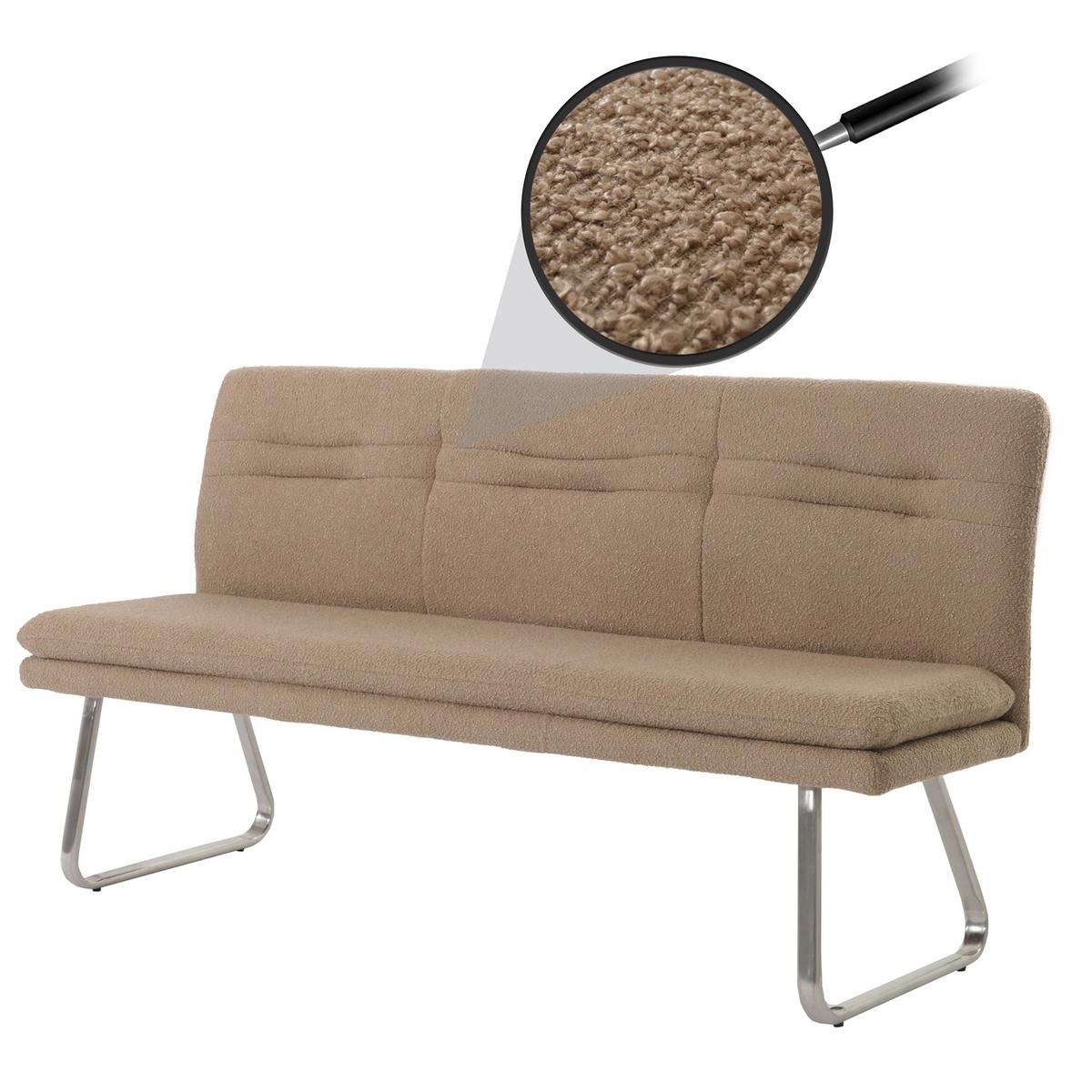 SITZBANK Braun - Braun/Mokka, Textil (180/93/58cm) - MCW