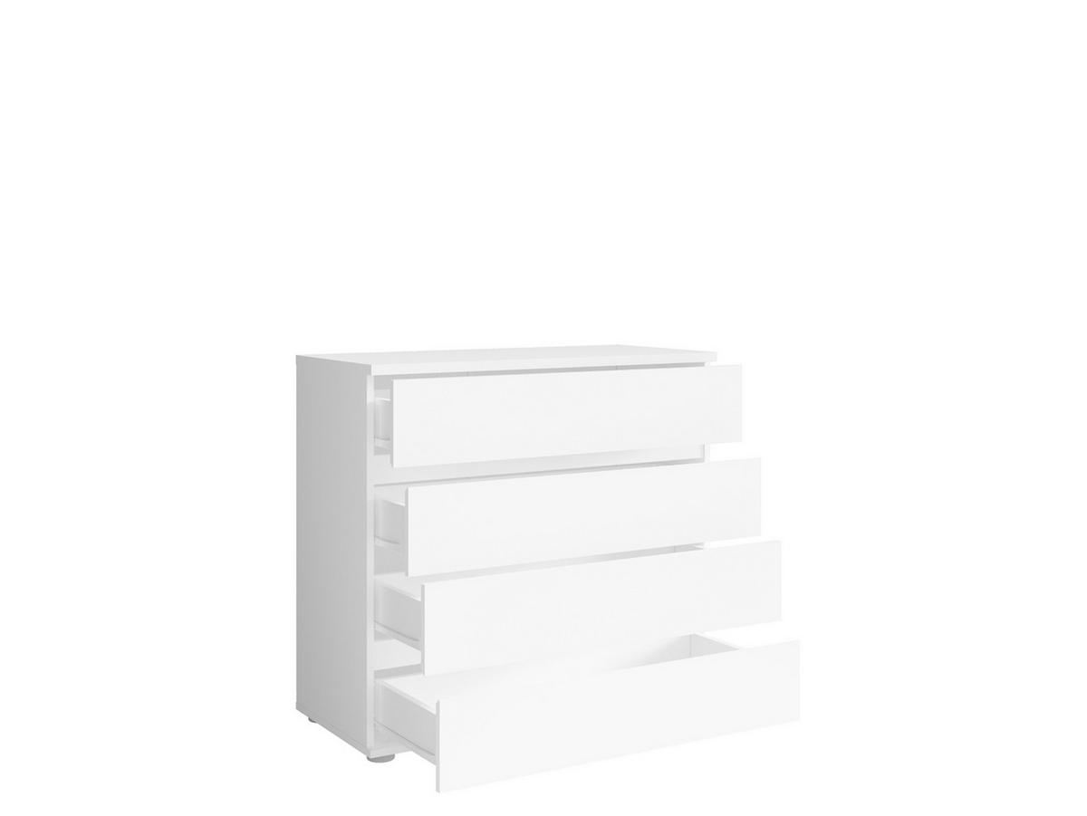 KOMMODE Weiß 91/84/42 - Weiß, Holzwerkstoff (91/84/42cm) - RAUMHIRSCH FURNITURE