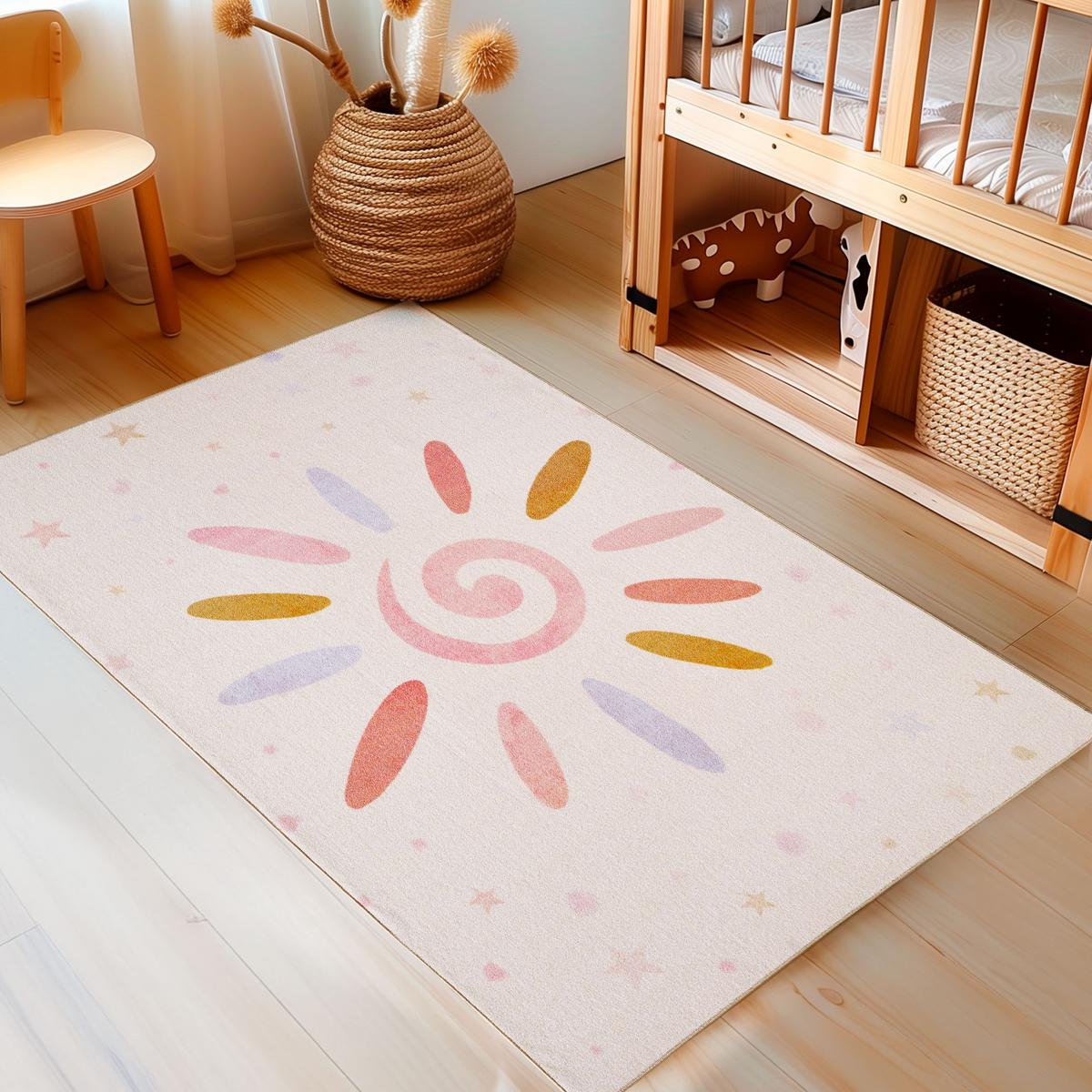 SPIELTEPPICH TRAUN in Creme, floral, 160 x 230 cm - Beige, Textil (230/160cm) - KADIMA DESIGN