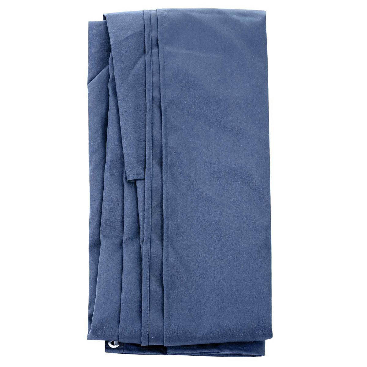 ERSATZ-BEZUG FÜR SCHIRM Blau - Blau, Textil (295/295cm) - MCW