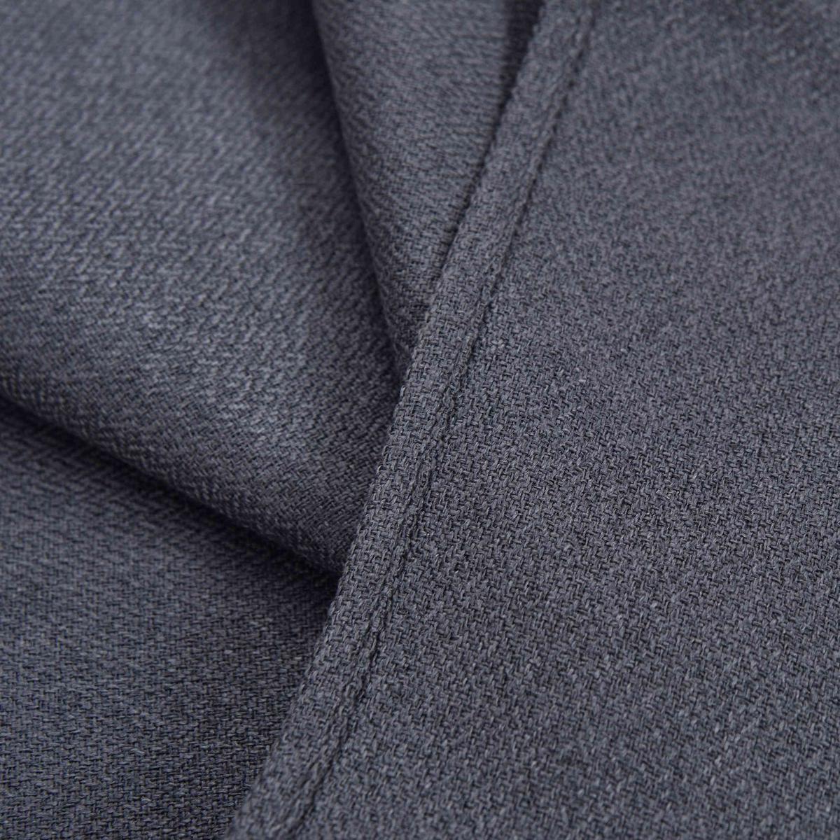 SCHIEBEVORHANG 2ER SET »München Dark« HxB 245x60 cm Dunkelgrau - Dunkelgrau, Textil (60/245cm) - Gardinenbox